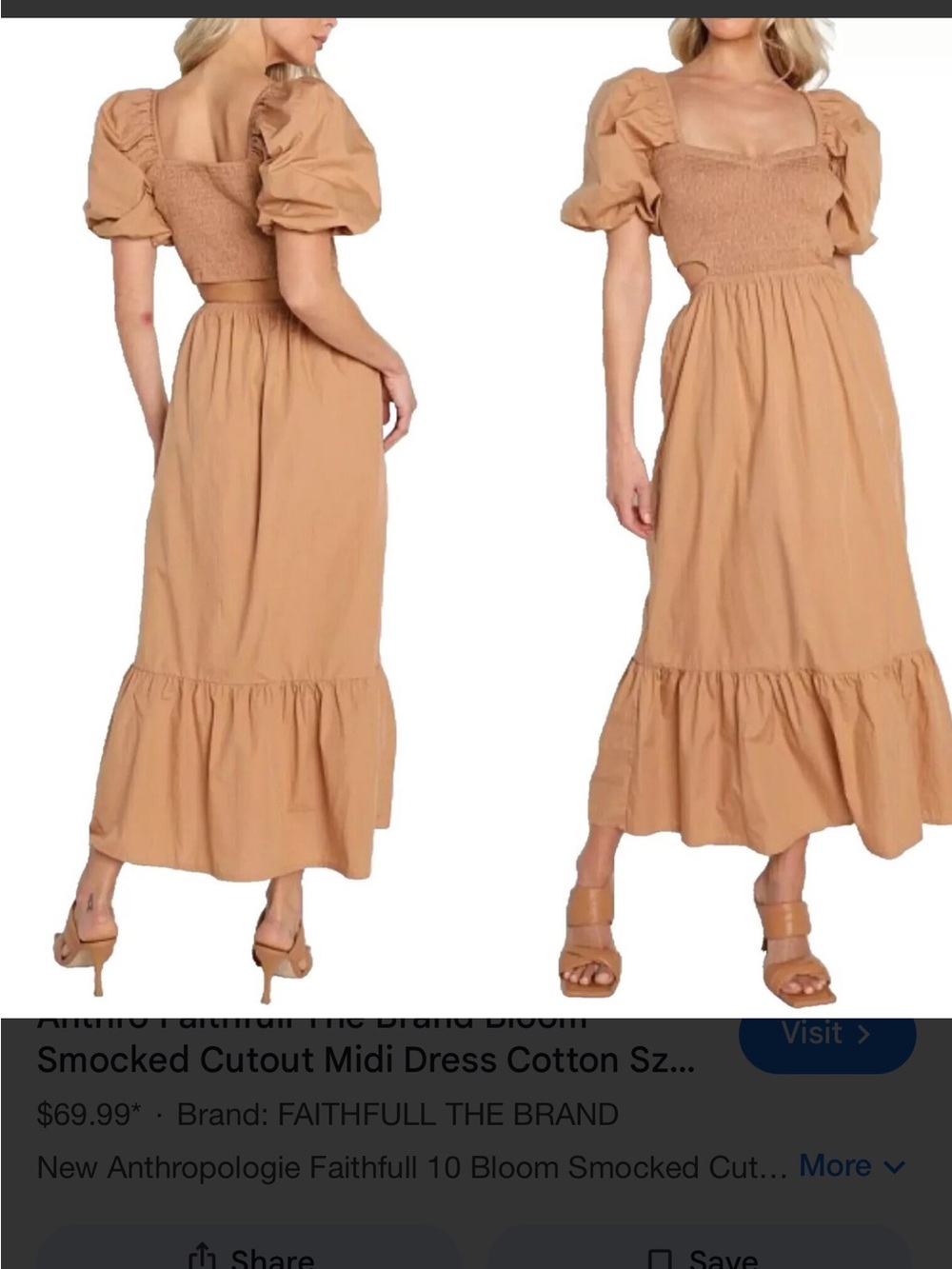 Faithfull the Brand Bloom Midi Dress